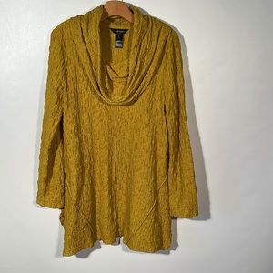 Ali Miles crepe tunic, M